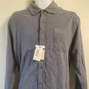 Johnnie-O L/S Button Medium Blue Soft Cotton Shirt